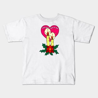 Noche de Paz, Noche de Amor Kids T-Shirt